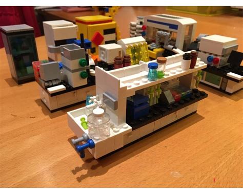 Lego Moc Biology Lab By Hansonlee2017 Rebrickable Build With Lego