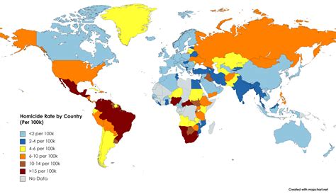 Homicide Rate by Country : r/OfficialIndia