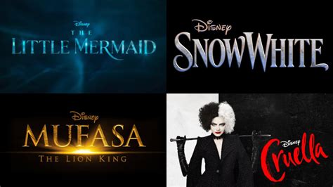 Disney Every Upcoming Live Action Remake