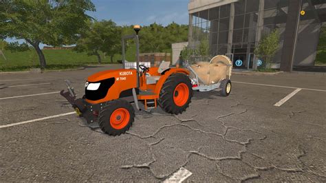 Fs17 Kubota M7040 Narrow V10 Fs 17 Tractors Mod Download