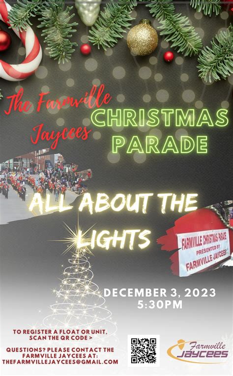 Local Events: Farmville VA Christmas Parade Sunday Dec