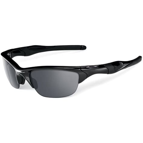 Oakley Half Jacket 20 Sunglasses Black Black Iridium 283859 Sunglasses And Eyewear At