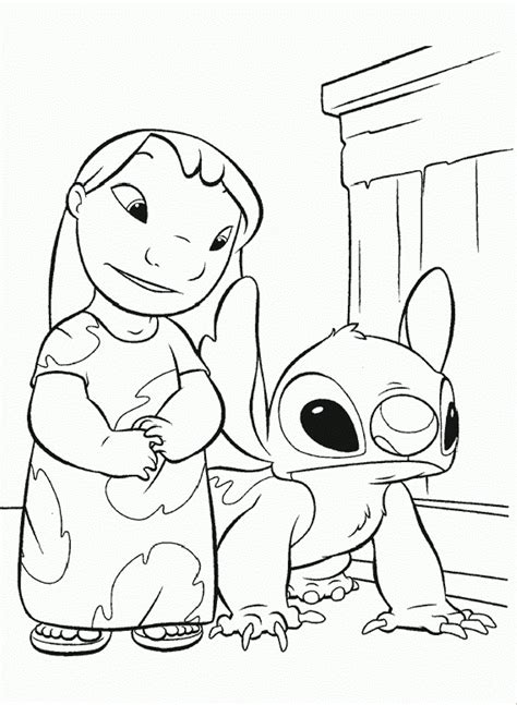 Here are some free printable coloring pages about the disney animated film lilo & stitch. Free Printable Lilo and Stitch Coloring Pages For Kids
