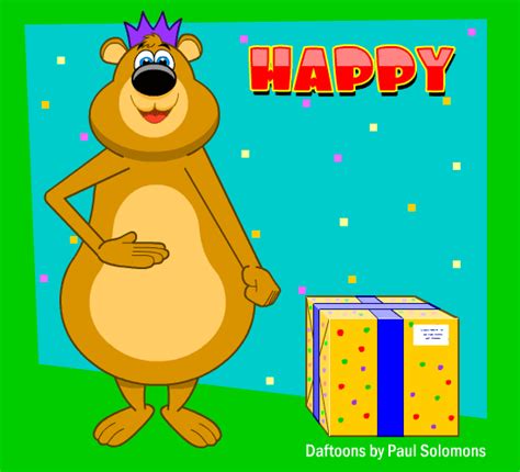 Send a free kids birthday ecard to a child or your grandchild to show them you. Signing Birthday Bear. Free Happy Birthday eCards, Greeting Cards | 123 Greetings