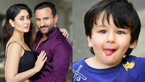 Kareena Kapoor Saif Ali Khan Son Taimur Twin In Blue For Recent Outing See