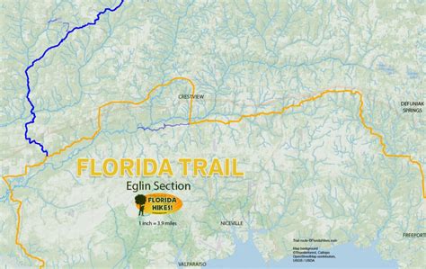 Florida Hiking Trails Map Printable Maps