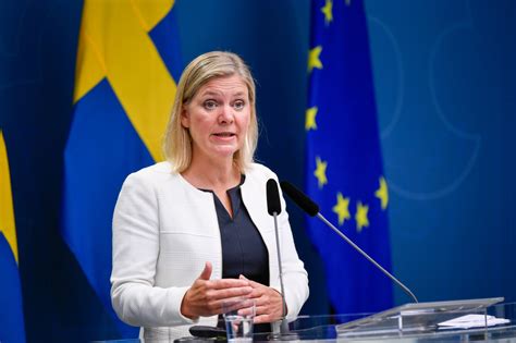 Swedish Finance Minister Magdalena Andersson Clinches Key Deal For Pm