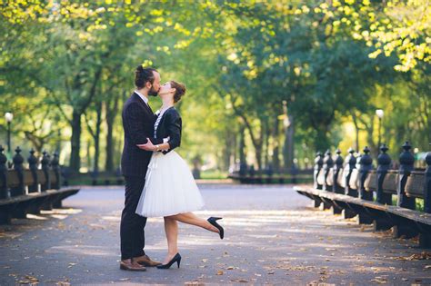 Central Park Wedding Photos Hochzeitsfoto In New York Fall Elopement