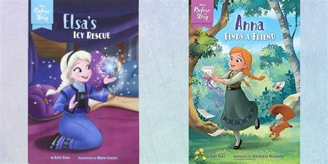Book Review Disney Before The Story Elsa S Icy Rescue And Anna Finds A Friend