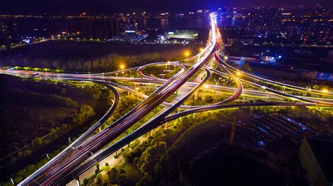 Free Images Hangzhou Freeway Highway Road Night Metropolitan