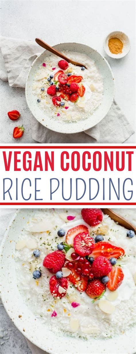 I have only used basmati rice a couple of times so i'm not sure. Vegan Coconut Rice Pudding #vegan #dessert #easy #pudding ...