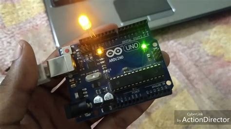 Led Blinking With Arduino Uno R Steps Instructables Vrogue