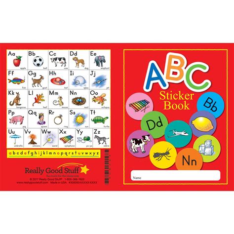 Abc Sticker Books 12 Booklets