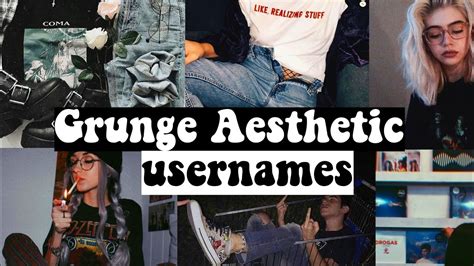 Cute Grunge Aesthetic Usernames To Generate Fun Alliterative Names