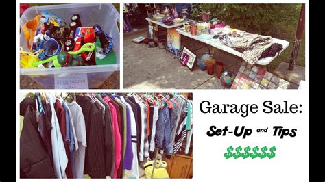 Garage Sale: Set-up & Tips | How to Set-Up Your Yard Sale to Make the