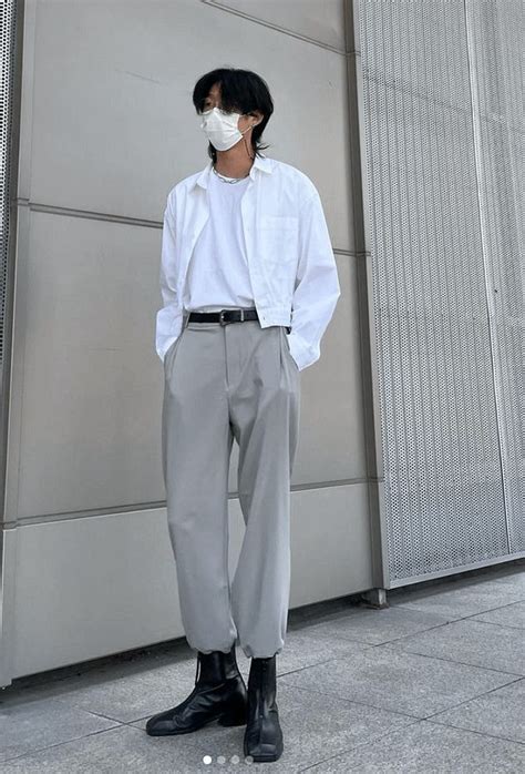Korean Mens Fashion Aesthetic 2022 Asian Men Fashion Korean Street