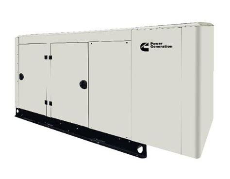 50kw generator—cummins quiet connect rs50 single phase—norwall powersystems