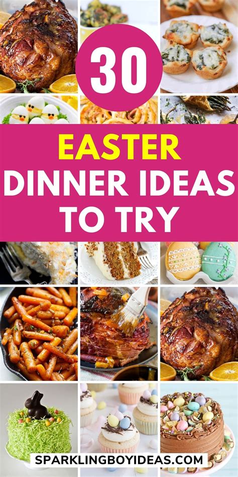 30 Easy Easter Dinner Ideas