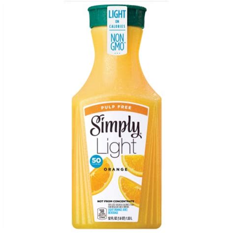 Simply Light Pulp Free Orange Juice Fl Oz Dillons Food Stores