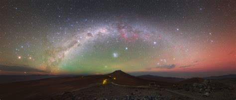 Photography Landscape Nature Alma Observatory Atacama Desert Milky Way