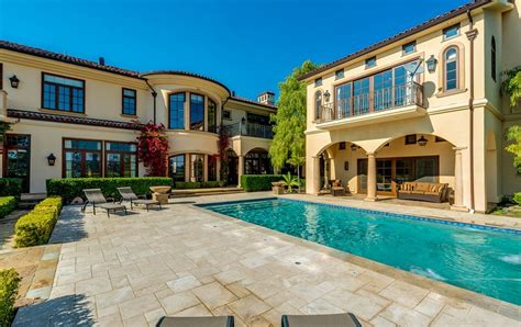 16 Million Mediterranean Mansion In Los Angeles Ca Homes Of The Rich