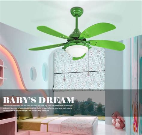 Summer is getting near and the feel of cold in your skin is far away, the warmth and warm colors ask for a tropical green rooms decor. Green Ceiling Fans With Lights