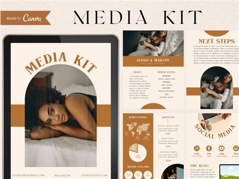 Examples Of Media Kits 5 Top Media Kits For Bloggers And Influencers