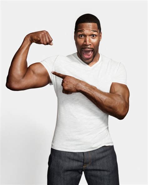 Michael strahan wants you to sneak in that midday workout in his new msx collection. Media Personality Michael Strahan! Let's Take Te Small ...