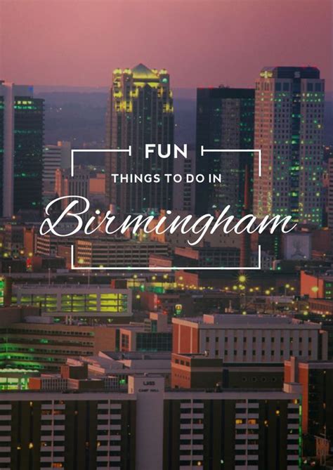 Fun Things To Do In Birmingham Birmingham Birmingham City Centre