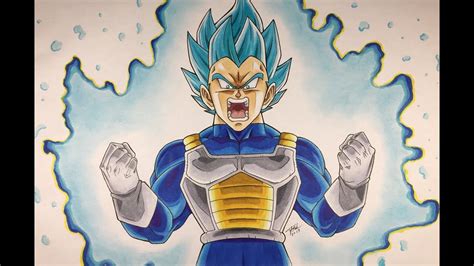 Players can choose from a variety of characters and learn their various combo strings and special. Dragon Ball Super Vegeta Drawing