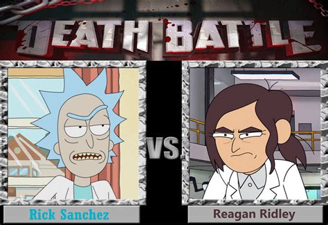 Death Battle Rick Sanchez Vs Reagan Ridley By Mjwatt1998 On Deviantart