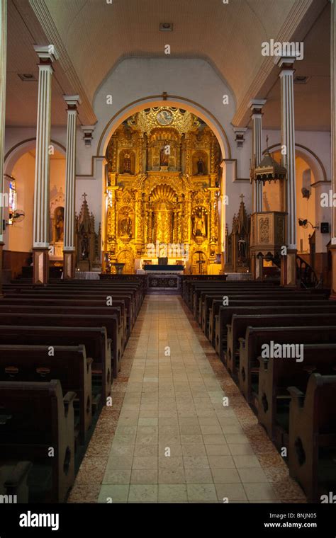 Altar De Oro La Iglesia De San José Casco Antiguo Ciudad De Panamá