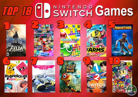 Top 10 Nintendo Switch Games Its My Favorite Day Of Top 1 Flickr