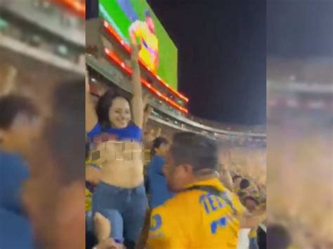 Tigres No Quiere M S Topless De Aficionadas C Digos C Digos News