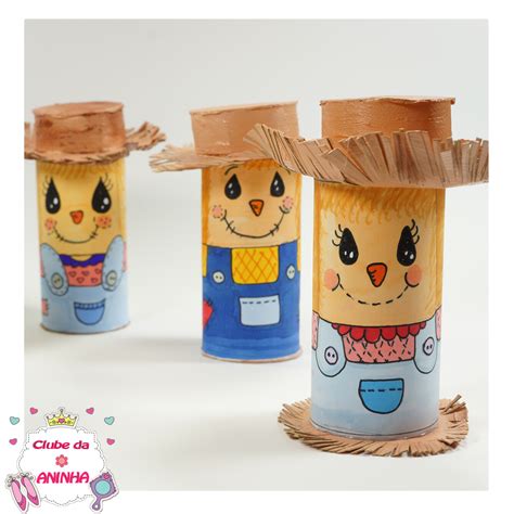 Espantalho Com Rolo De Papel Higienico