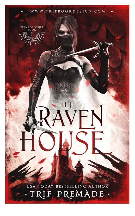 The Raven House - Trif Book Design in 2021 | Book cover design