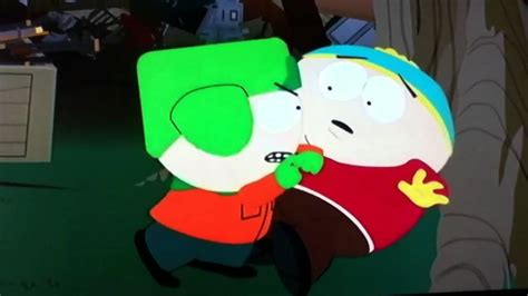 Eric Cartman Crying Because Kyle Strangles Him South Park Youtube
