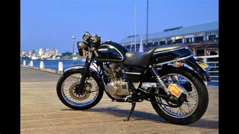 The tu250x is designed using the diamond shaped steel frame. MOTORCYCLE 74: Suzuki TU250X cafe racer