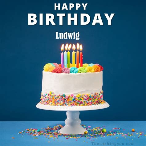 100 Hd Happy Birthday Ludwig Cake Images And Shayari