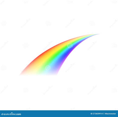 Realistic Rainbow Spectrum Stock Illustration Illustration Of Green