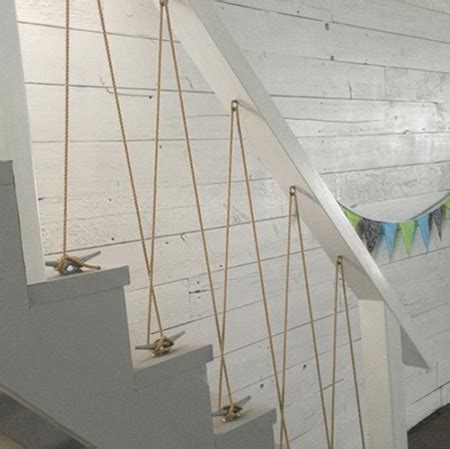 Check spelling or type a new query. HOME DZINE Home Decor | Adding a rope bannister to staircase
