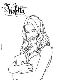 Violetta kleurplaten TopKleurplaat.nl