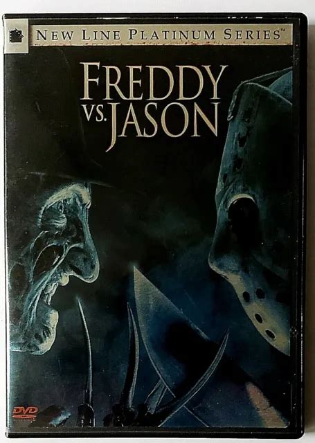 Freddy Vs Jason Robert Englund New Line Platinum Series Dvd 2 Disc Set
