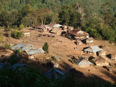 Village Akha Village Province De Phongsaly Laos