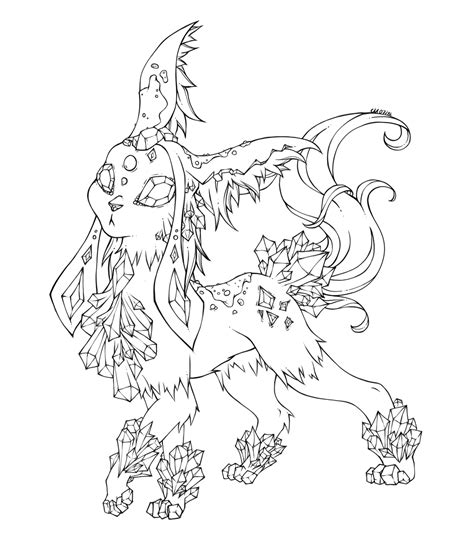 Pokemon eevee evolutions coloring pages are a fun way for kids of all ages to develop creativity focus motor skills and color recognition. 79.2 Pokemon - Rock Eeveelution by MelitaGermaine on ...