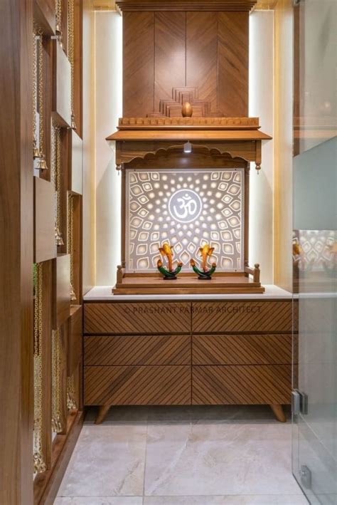 10 Modern Pooja Room Designs By Top Indian Designers