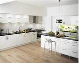 If you're considering laminate kitchen countertops, this article explains the choices. mid century modern white kitchen - Google Search | Moderne ...