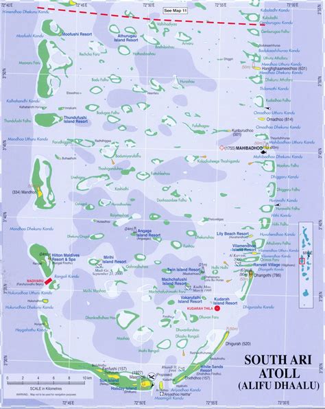 Maps Of Maldives Map Alif Dhaal Atoll