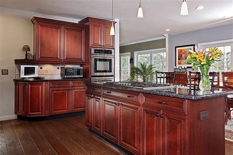 The red undertones in this wood species can range from minimal to deep, so this may not be. What Paint Colors Look Best With Cherry Cabinets?
