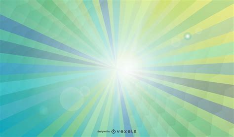 Sun Rays Background Vector